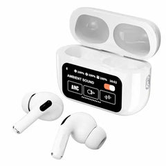 A9 Pro ANC Wireless Earbuds with Smart Display | Bluetooth 5.4