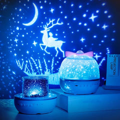 360 Rotating Solar System Projector Night Light & Music Box for Kids