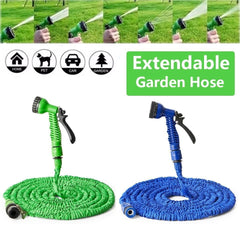 Magic Expandable Hose Pipe 50FT | Lightweight, Tangle-Free with 7-Mode Spray Gun