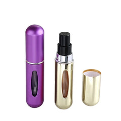 Portable Refillable Mini Perfume Atomizer Spray Bottle (Random Color)