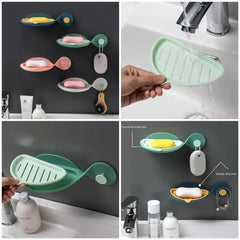 Fish Shaped Soap Holder for Bathroom & Kitchen – Random Color